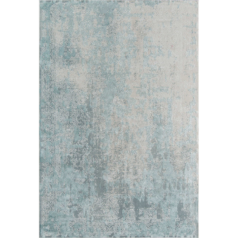 Elysia Blue Rug, Rectangle 5'1" x 7'7"