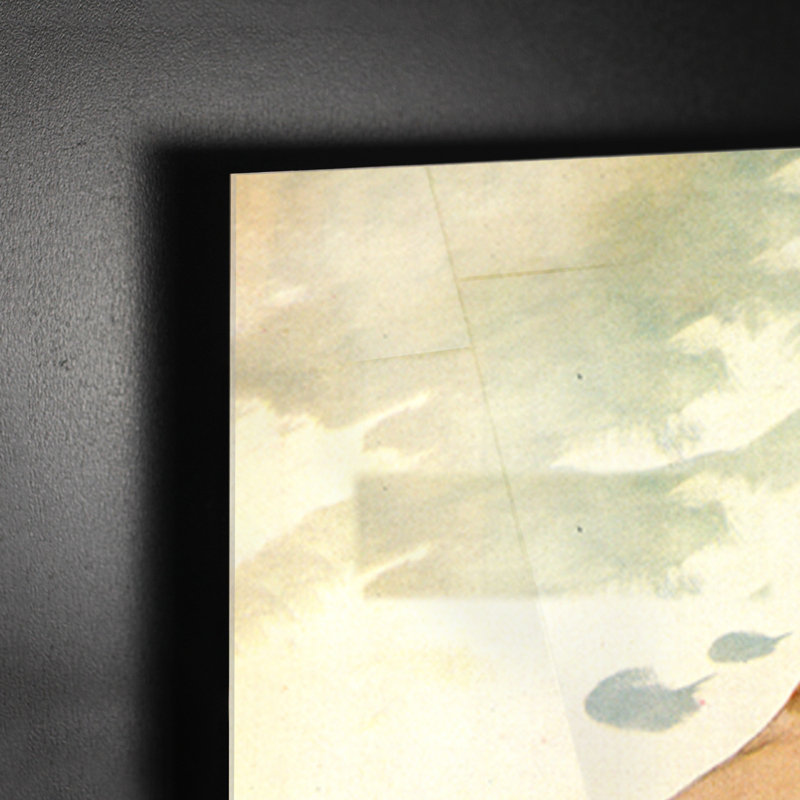 Lovers in Florida by Giallobus - Rectangle Print on Vetro Acrilico Plexi