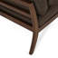 Chaise longue en tissu Sarom avec traversin-112014807