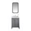 Queen 24" Single Bathroom Vanity Set with Faucet-2099481117-2099481186