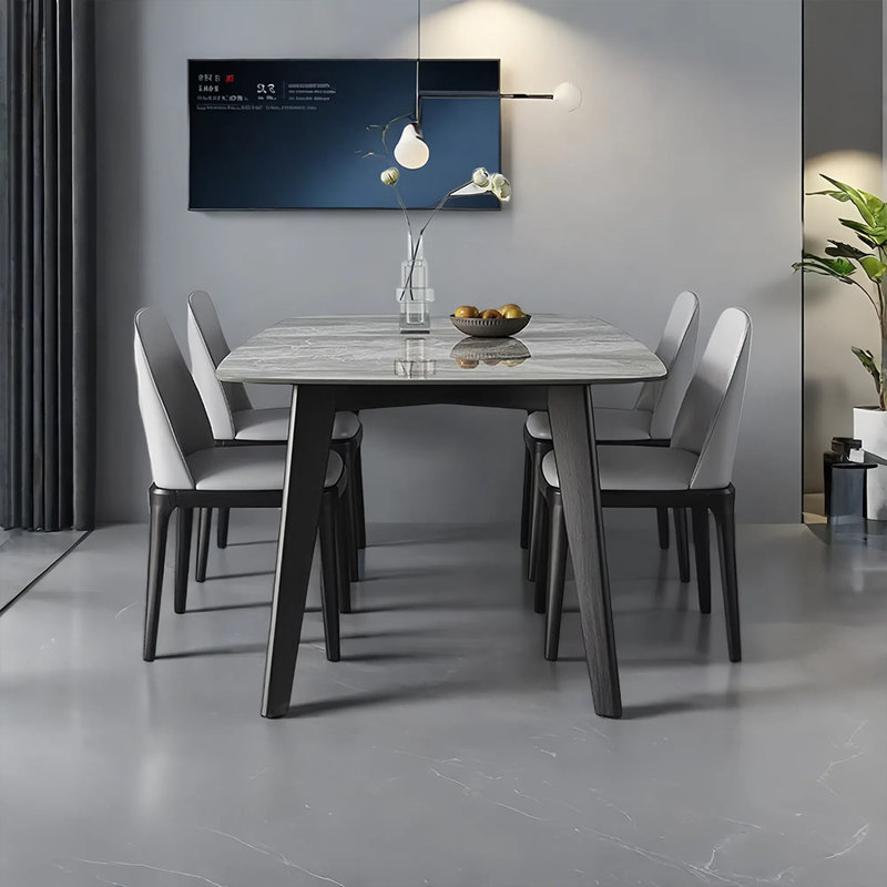 Ensemble de table de salle à manger moderne moderne, H 29,52 po x L 59,05 po x l 31,49 po