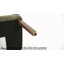 Chaise de salle à manger rembourrée avec accoudoirs-736720984