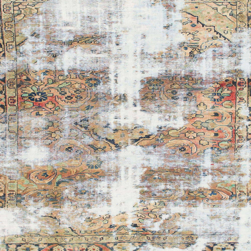 Abstract Indoor Rug, Square 6'
