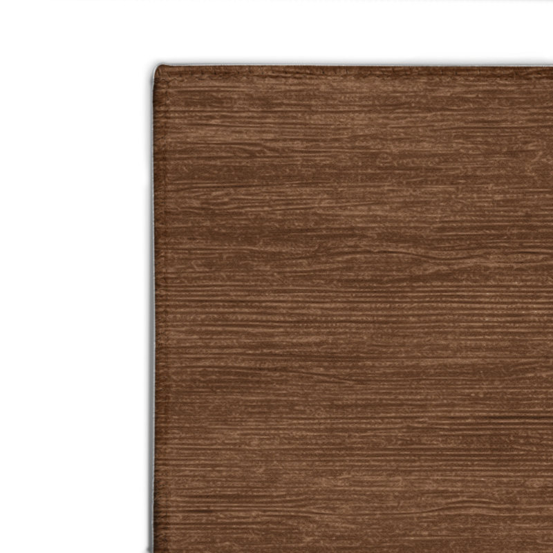 Tapis brun uni d'intérieur et d'extérieur, Rectangulaire 2 pi x 3 pi