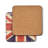 Pimpernel Union Jack Flag Coasters 4"X 4"