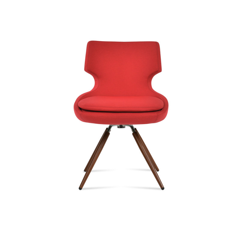Chaise d'appoint pivotante carotte Patara