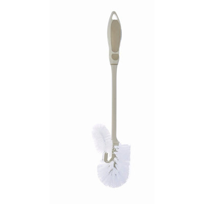 UltraClean ScrubMaster: Complete Bathroom Bowl Cleaning System with Under Rim Lip Brush and Scrubbing Wand