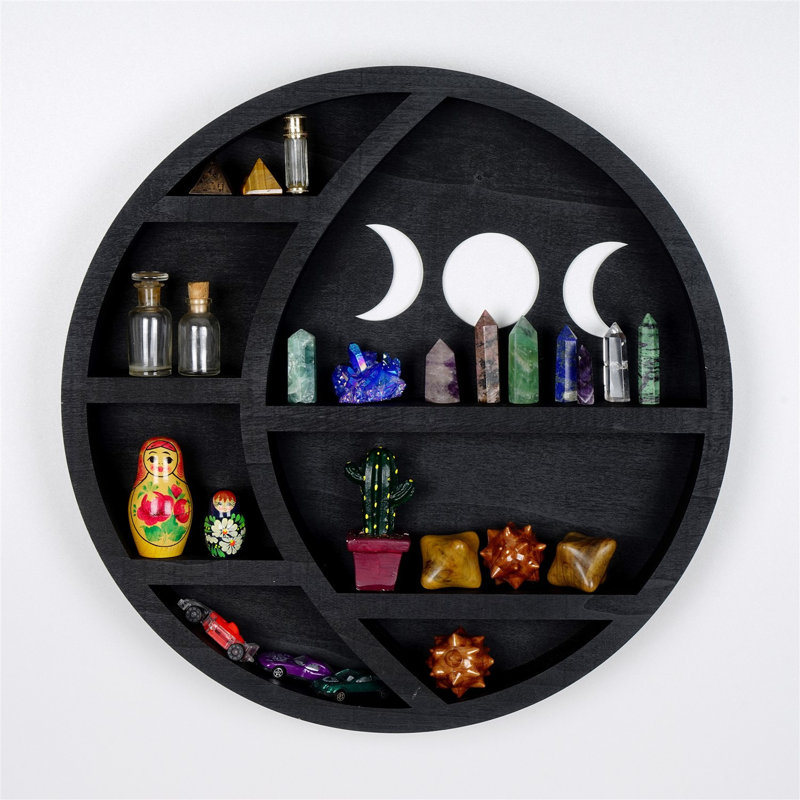 5 Piece Circle Accent Shelf