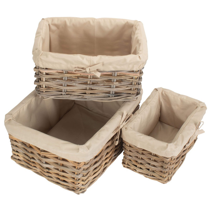 Bay Isle Home Wicker Decorative Basket