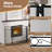 Rann 3 Panel Metal Fireplace Screen