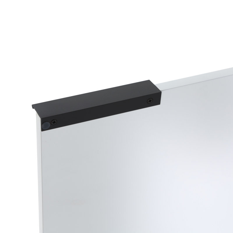 Meuble-lavabo mural simple 22 po avec lavabo en céramique et meuble-lavabo flottant 1 porte, Blanc
