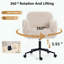 Criss Cross Chair with 5-Gear Adjustable Armrests & Wheels