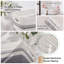 Modern Gray Cotton Laundry Hamper