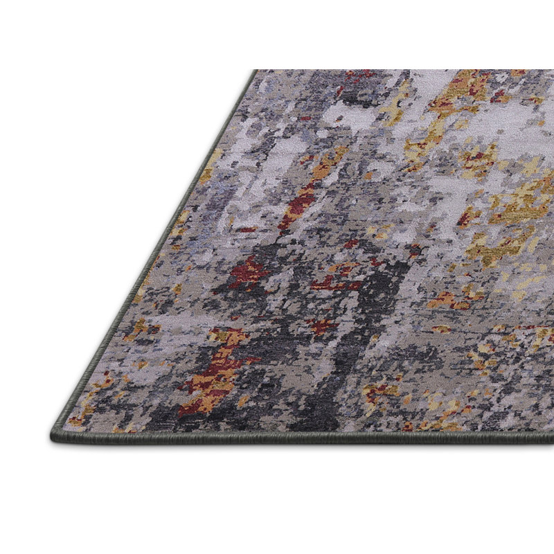 Abstract Indoor Rug, Rectangle 2' x 3'