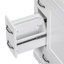 Meuble-lavabo 36 po sans lavabo, base d'armoire seulement, six tiroirs, diviseur de tiroir multifonctionnel, tablette réglable-272616803-272616802
