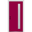 Porte d'entrée pré-suspendue à 1 lumière en acier peint 1 lumière-40559183-40615165-40559191