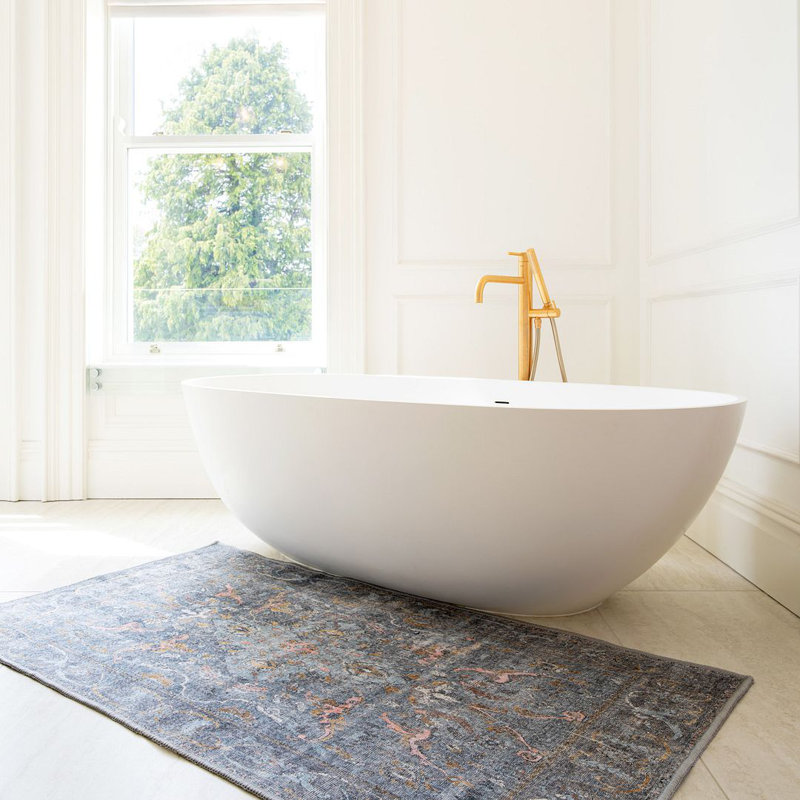 Vintage Look Area Rug, Rectangle 80 x 150 cm