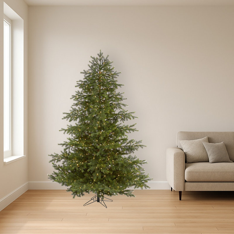 90' H Lighted Artificial Christmas Tree
