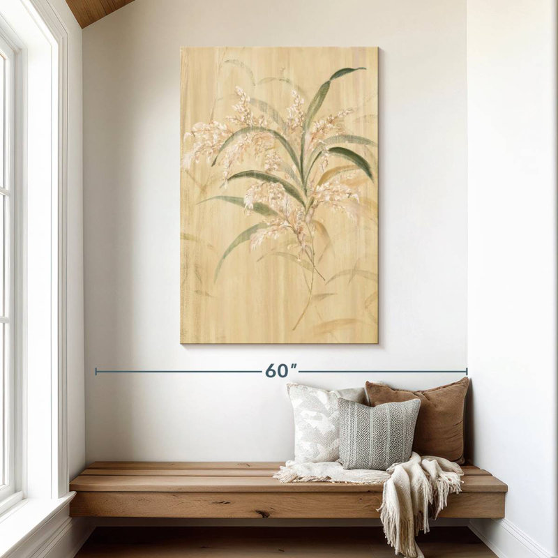 Harnek Bamboo Blossoms, 48" H x 32" W