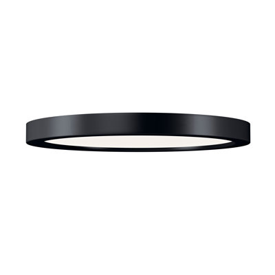 Ara Integrated 9.25" LED Flush Mount in a Black Finish