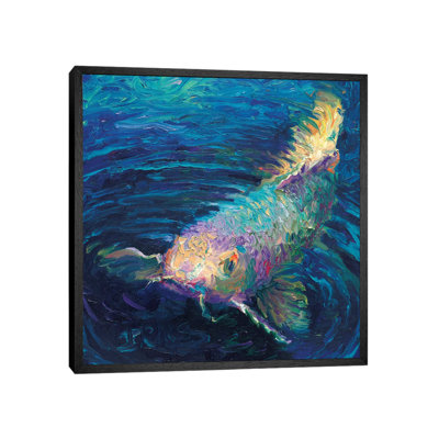 In A Small Pond by Iris Scott - Painting on Canvas