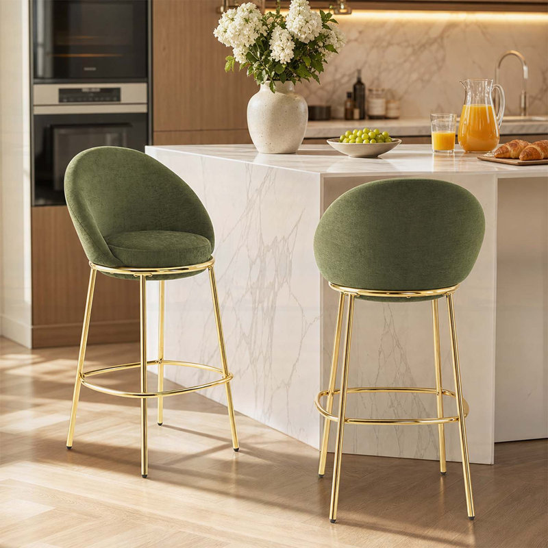 Tabouret de bar rembourré Celano