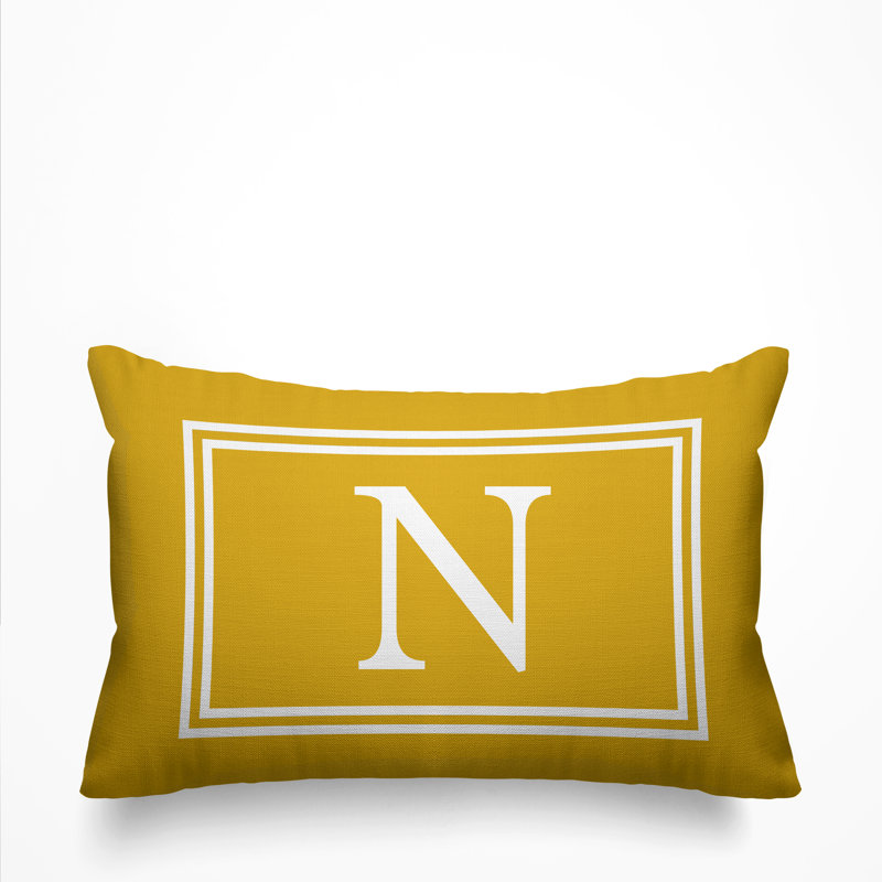 Coussin Rectangle_Monogram, N