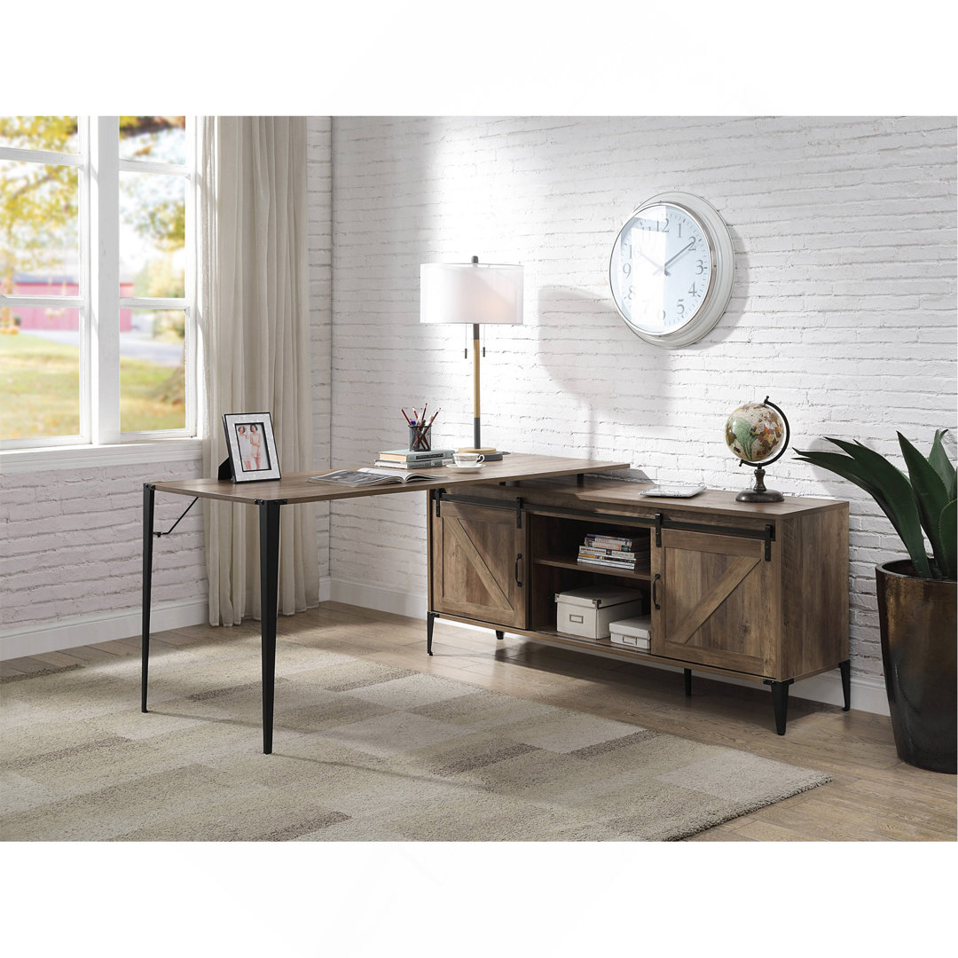 Quatia L-Shape Desk Gracie Oaks 