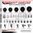 Wheel Swivel 3/4 Inch Threaded Stem Caster Set 2 Brakes SCC