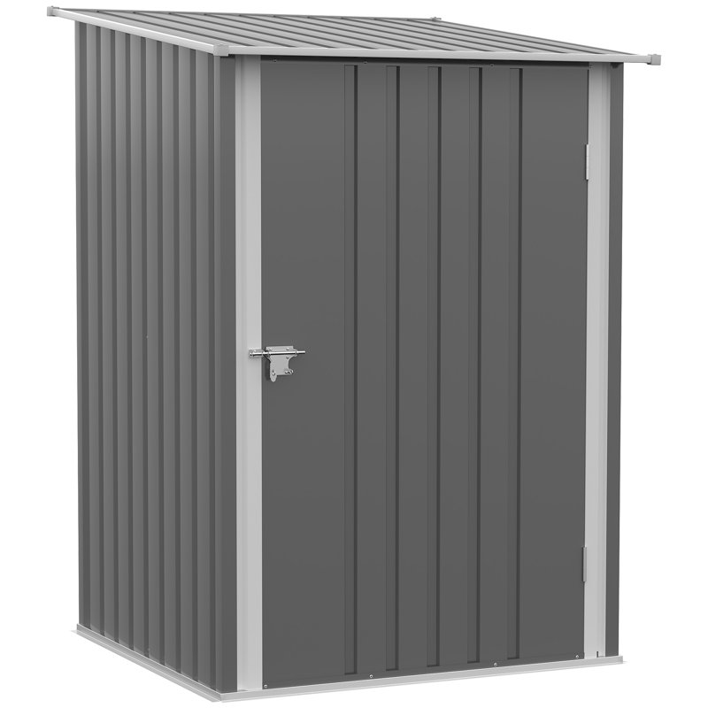 Remise à outils en acier galvanisé l 3 pi 3 po x P 3 pi 4 po, Gris