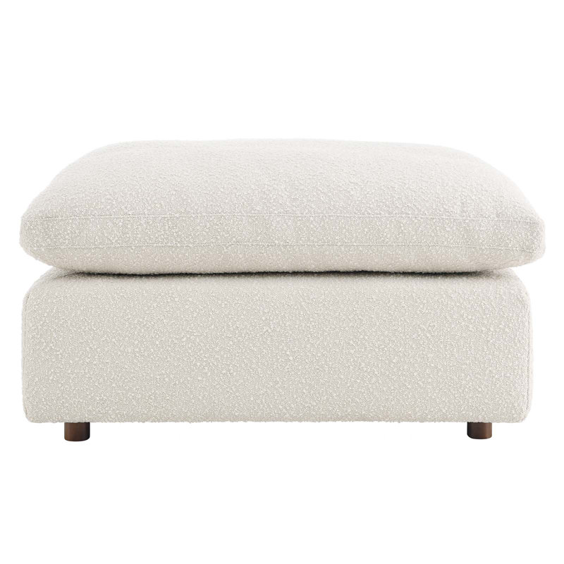 Repose-pieds Modway Commix, 100 % polyester ivoire