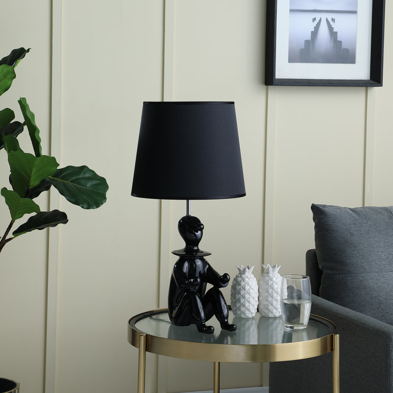 Lampe de table 21,25 po Oreilly, Noir