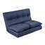 Chaise longue pliante en tissu