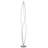 Casadi 71.75'' Matte White LED Novelty Floor Lamp