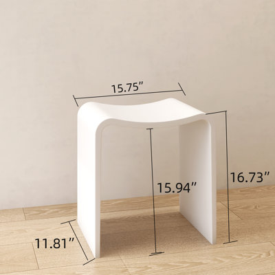 Solid Surface Shower Stool