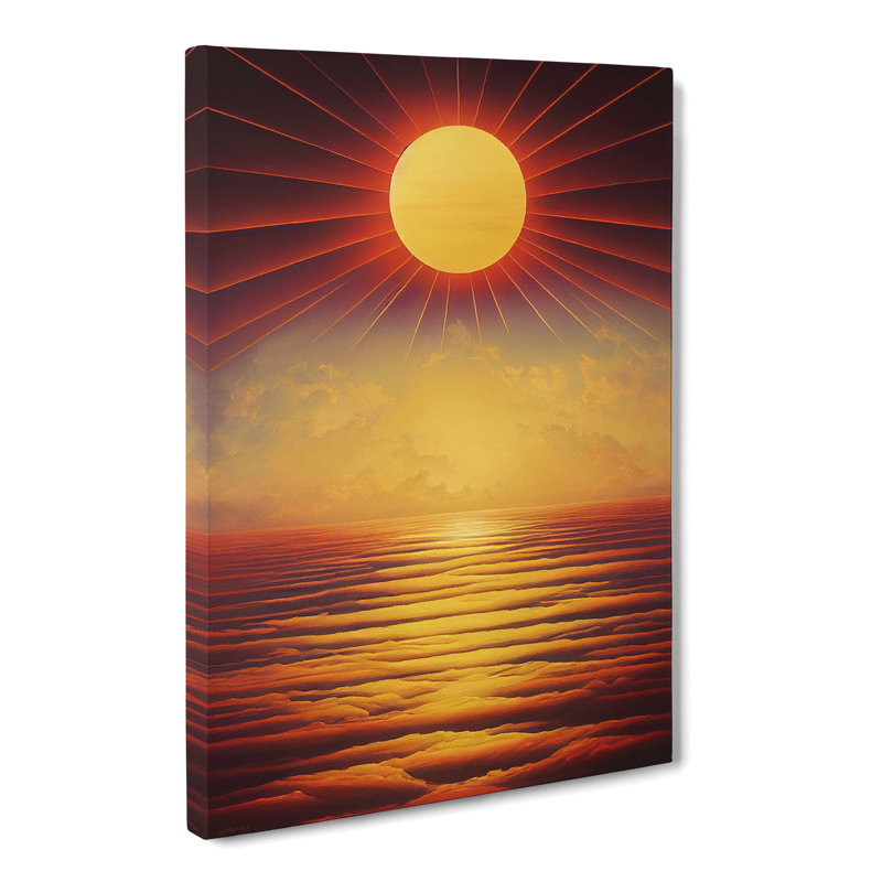 Alexandre Sun Vol.6 - Wrapped Canvas, 50cm H x 35cm W x 3cm D