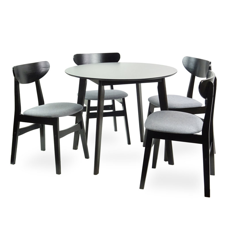 Ensemble repas pour 4 personnes Clinger Clemente, Espresso