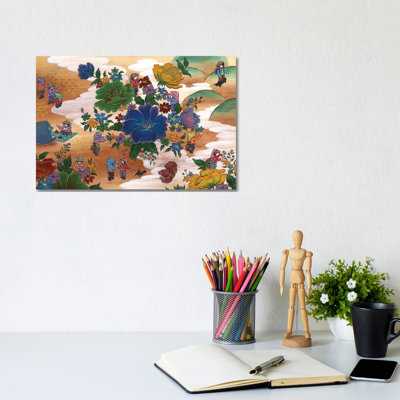 Peony - Coffee by Martin Hsu - Painting on Canvas