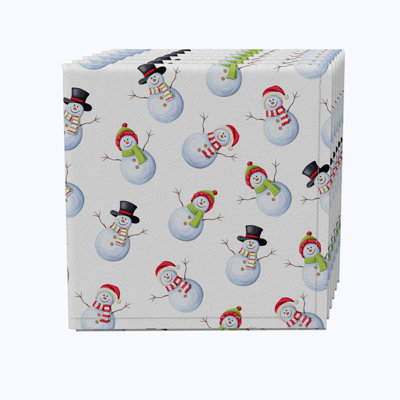 Edengrace Cotton Abstract Square Napkin