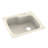 25'' L Mounting / Installation Required Single Bowl Solid Surface Kitchen Sink-38293729-38293747
