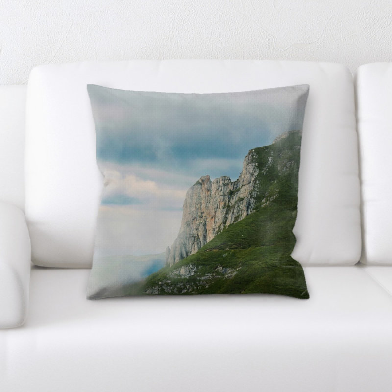 Shant Microsuede Reversible Throw Pillow