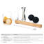 Ensemble d'outils de bar cocktail 7 pièces