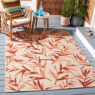 Tapis d'intérieur / extérieur à chevrons Lueck Performance