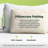 Organic Kapok Pillow with Cover - Organic Cotton Fabric and Fill Soft Pillowcase with Zipper-1336463266