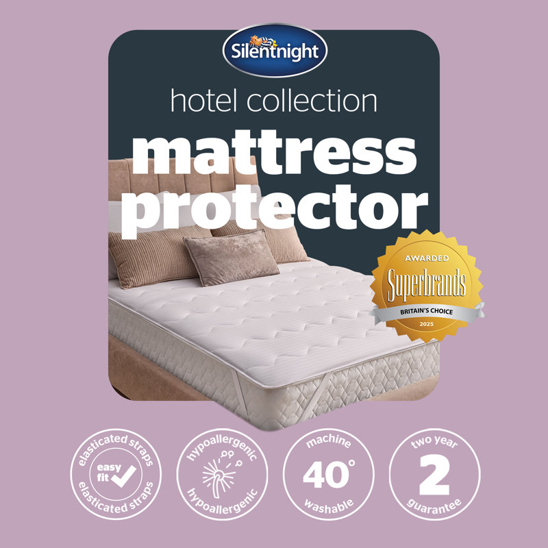 Silentnight Hotel Collection Mattress Protector, Super King