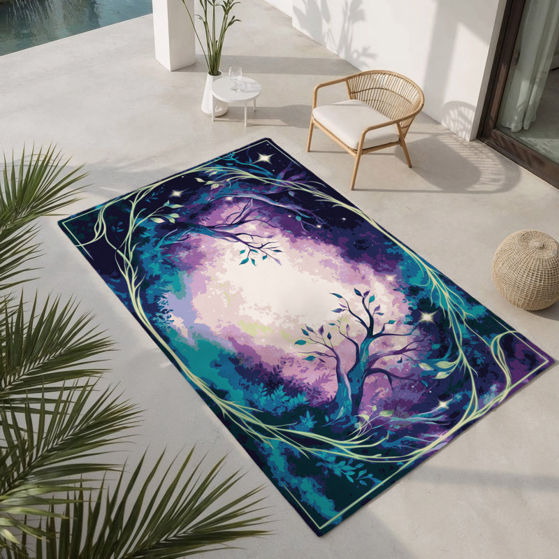 Tapis intérieur et extérieur Dreamwood, Rectangle 1 pi 6 po x 2 pi 6 po