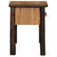 Mini-table de chevet à un tiroir Fireside Lodge Hickory - Espresso-1503170718