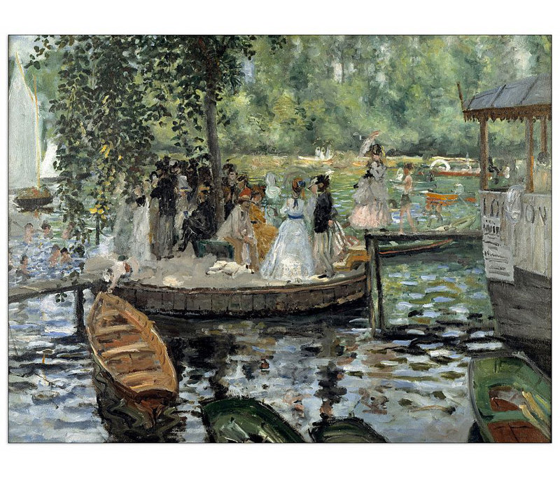 Pierre-Auguste Renoir - Wrapped Canvas Painting, 90cm H x 120cm W x 1.8cm D