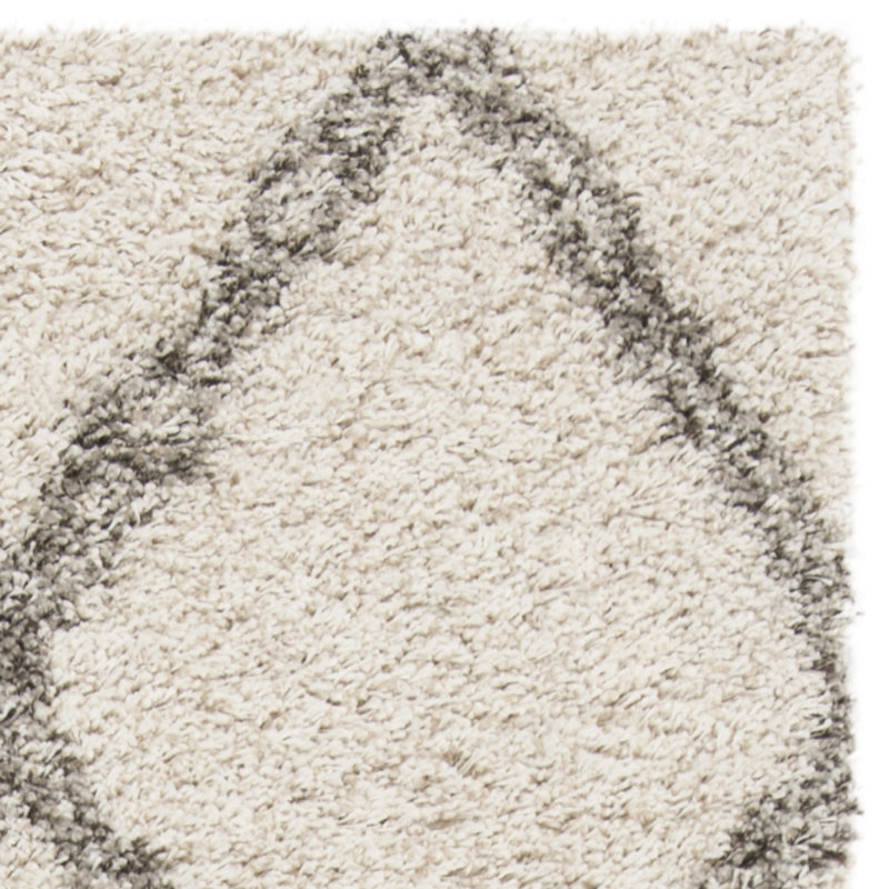 Rizco Shag Performance Geometric Rug, Runner 2'3" x 8'