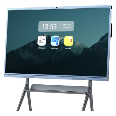 JYXCN 65 po 4K Smart Board Touch Pro double système de conférence sans fil avec tableau blanc interactif 20MP pour bureau de classe